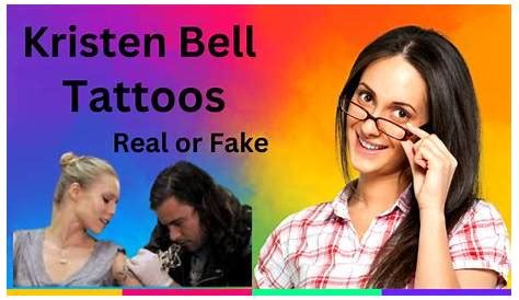 kristen bell tattoo|Kristen Bells Tattoos & Their Meanings